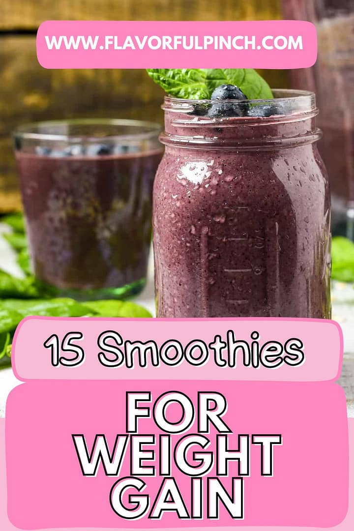 smoothies for weight gain