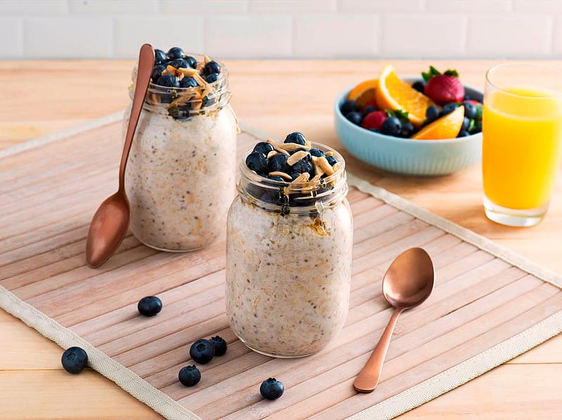Coconut and Chia Seed Overnight Oats