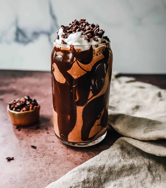 Chocolate and Almond Protein Shake